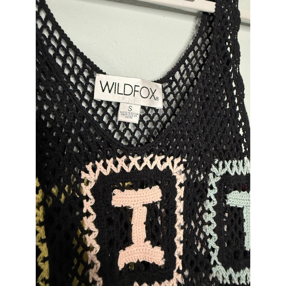 Wildfox B**** granny Sabrina crochet dress‎ - Picture 3 of 7
